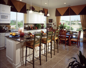 modern kitchen interior