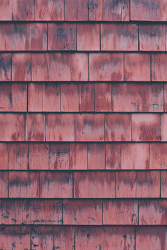 Full frame shot of brown wooden wall