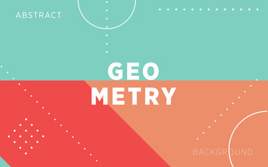 modern abstract colorful geometry shape background banner with dots.digital template. can be used in cover design, poster, flyer, book design, website backgrounds or advertising. vector illustration.