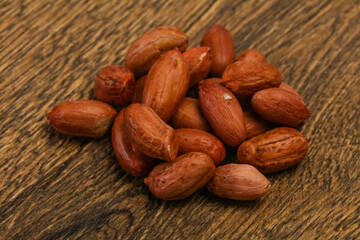 Raw peanut heap - for roast