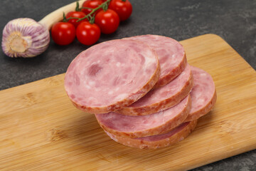 Natural ham made from pork