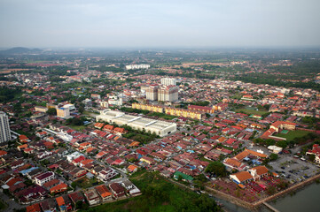 vue sur Malacca, Malaisie