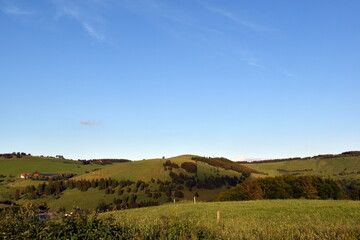 Fr&uuml;hlingslandschaft auf dem Schauinsland bei Freiburg