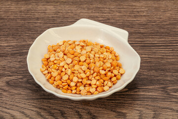 Dry peas for cooking