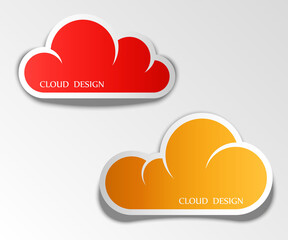 Paper speech concave and convex bubble