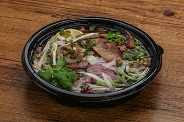 Vietnamese cuisine - Pho Bo soup