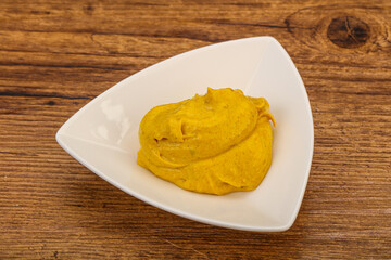 Asian Curry sauce in the bowl