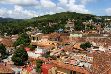 Cuba Trinidad View from the Church of the holy Trinity