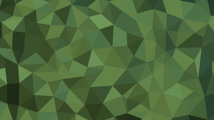 Fototapeta premium Abstract geometric background with shades of green. Template for web and mobile interfaces, infographics, banners, advertising, applications.