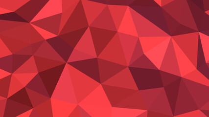 Fototapeta premium Abstract geometric background with shades of red. Template for web and mobile interfaces, infographics, banners, advertising, applications.