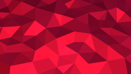 Obraz premium Abstract geometric background with shades of red. Template for web and mobile interfaces, infographics, banners, advertising, applications.
