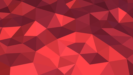 Abstract geometric background with shades of red. Template for web and mobile interfaces, infographics, banners, advertising, applications.