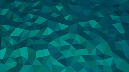 Obraz premium Abstract geometric background with shades of teal. Template for web and mobile interfaces, infographics, banners, advertising, applications.