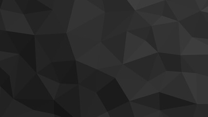 Abstract geometric background with shades of black and gray. Template for web and mobile interfaces, infographics, banners, advertising, applications.
