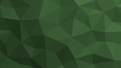 Obraz premium Abstract geometric background with shades of green. Template for web and mobile interfaces, infographics, banners, advertising, applications.