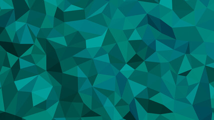Abstract geometric background with shades of teal. Template for web and mobile interfaces, infographics, banners, advertising, applications.