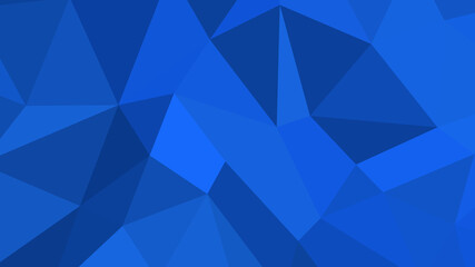 Fototapeta premium Abstract geometric background with shades of blue. Template for web and mobile interfaces, infographics, banners, advertising, applications.