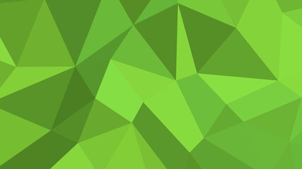 Obraz na płótnie Canvas Abstract geometric background with shades of green. Template for web and mobile interfaces, infographics, banners, advertising, applications.