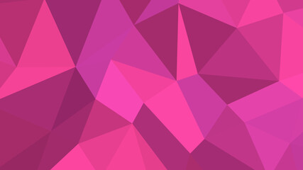 Abstract geometric background with shades of pink. Template for web and mobile interfaces, infographics, banners, advertising, applications.