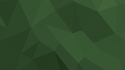 Fototapeta premium Abstract geometric background with shades of green. Template for web and mobile interfaces, infographics, banners, advertising, applications.