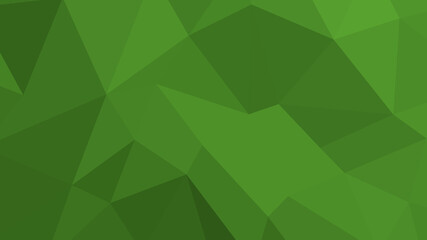 Fototapeta premium Abstract geometric background with shades of green. Template for web and mobile interfaces, infographics, banners, advertising, applications.