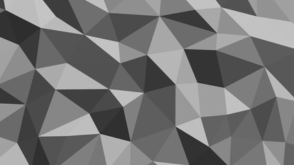 Abstract geometric background with shades of gray. Template for web and mobile interfaces, infographics, banners, advertising, applications.