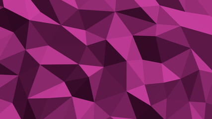 Obraz premium Abstract geometric background with shades of pink. Template for web and mobile interfaces, infographics, banners, advertising, applications.