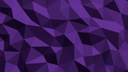 Abstract geometric background with shades of purple and violet. Template for web and mobile interfaces, infographics, banners, advertising, applications.