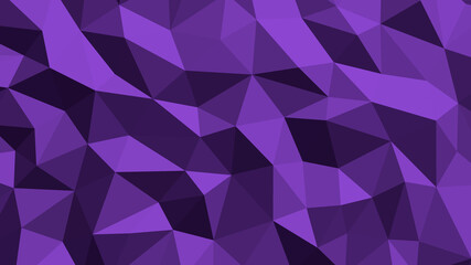 Abstract geometric background with shades of purple and violet. Template for web and mobile interfaces, infographics, banners, advertising, applications.