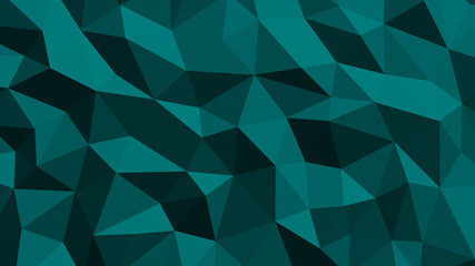 Abstract geometric background with shades of teal. Template for web and mobile interfaces, infographics, banners, advertising, applications.