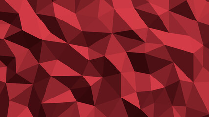 Abstract geometric background with shades of red. Template for web and mobile interfaces, infographics, banners, advertising, applications.