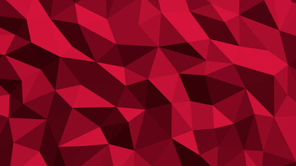 Abstract geometric background with shades of red. Template for web and mobile interfaces, infographics, banners, advertising, applications.