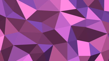 Abstract geometric background with shades of violet, pink and purple. Template for web and mobile interfaces, infographics, banners, advertising, applications.