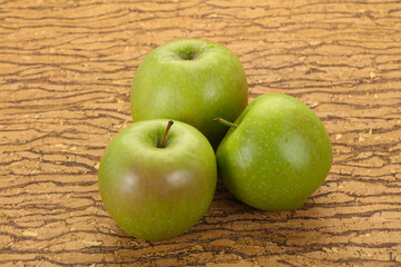 Green ripe apple