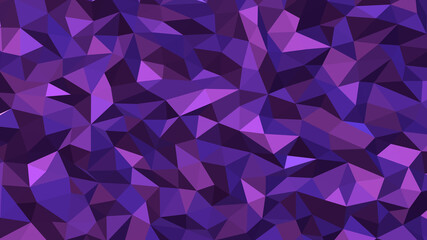 Abstract geometric background with shades of purple and violet. Template for web and mobile interfaces, infographics, banners, advertising, applications.