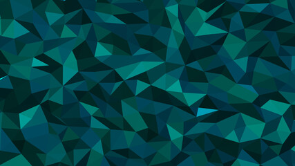 Abstract geometric background with shades of teal. Template for web and mobile interfaces, infographics, banners, advertising, applications.