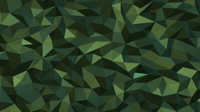 Abstract geometric background with shades of green. Template for web and mobile interfaces, infographics, banners, advertising, applications.