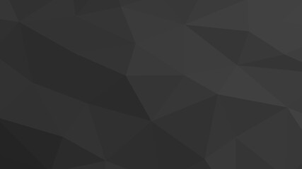 Abstract geometric background with shades of black and gray. Template for web and mobile interfaces, infographics, banners, advertising, applications.