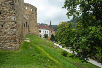 Fototapeta na wymiar Klenová State Castle and Chateau, Sumava, Czechia