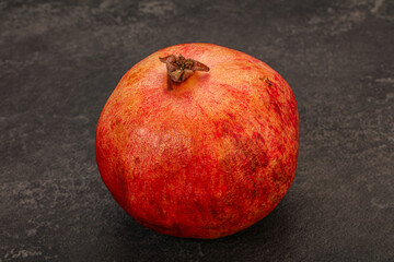 Ripe sweet juicy garnet fruit