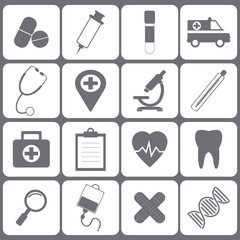 Medical Icons. Healthcare icons