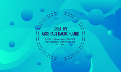 Abstract Blue Color Gradient Background. creative, modern, abstract, decorative, unique, vector,