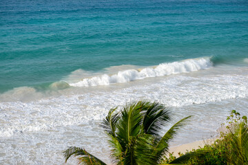 Caribbean beach,turquoise water,golden sand,
