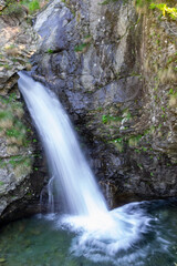 La cascata incantata.