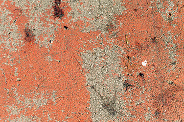 Grungy dirty red wall texture