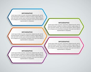 Options infographics template. Infographics for business presentations or information banner.