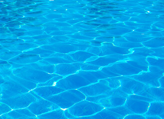 Ripple Water in swimming pool