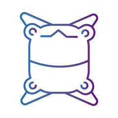 medical mask respiratory accessory line style icon