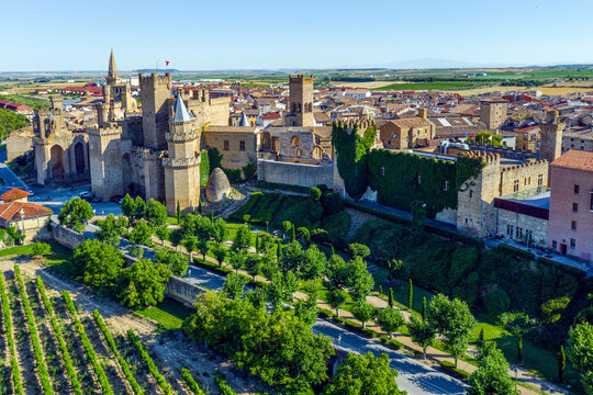 Palace Real in Olite.  Navarre, Spain.