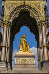Architectural fragments of Prince Albert Memorial - Iconic, Gothic Memorial to Prince Albert (1876)...